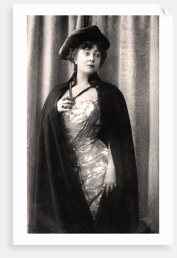 Olga Nethersole (c1863-1951), English actress and theatre producer by Rotary Photo
