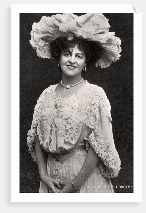 Marie Studholme (1875-1930), English actress by Anonymous