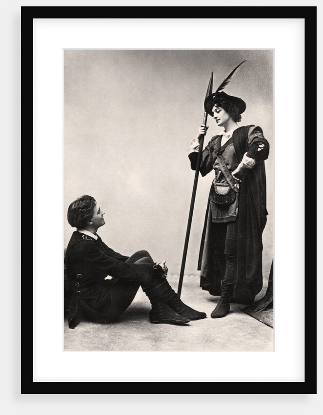 Lilian Braithwaite (1873-1948) and Henry Ainley by J Beagles & Co