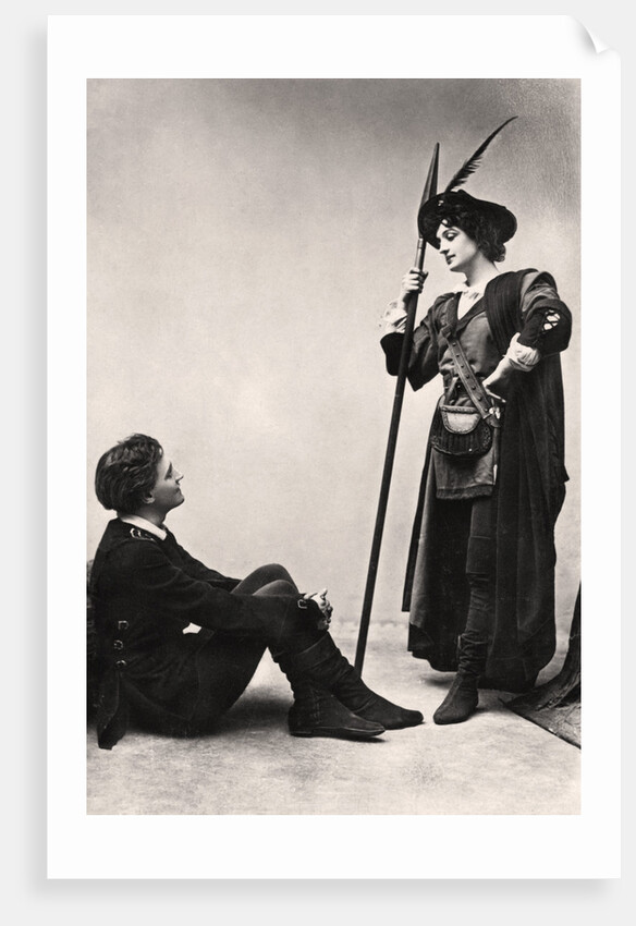 Lilian Braithwaite (1873-1948) and Henry Ainley by J Beagles & Co