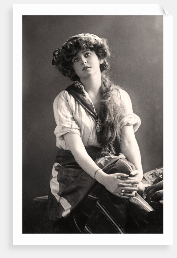 Gabrielle Ray (1883-1973), English actress by W&D Downey