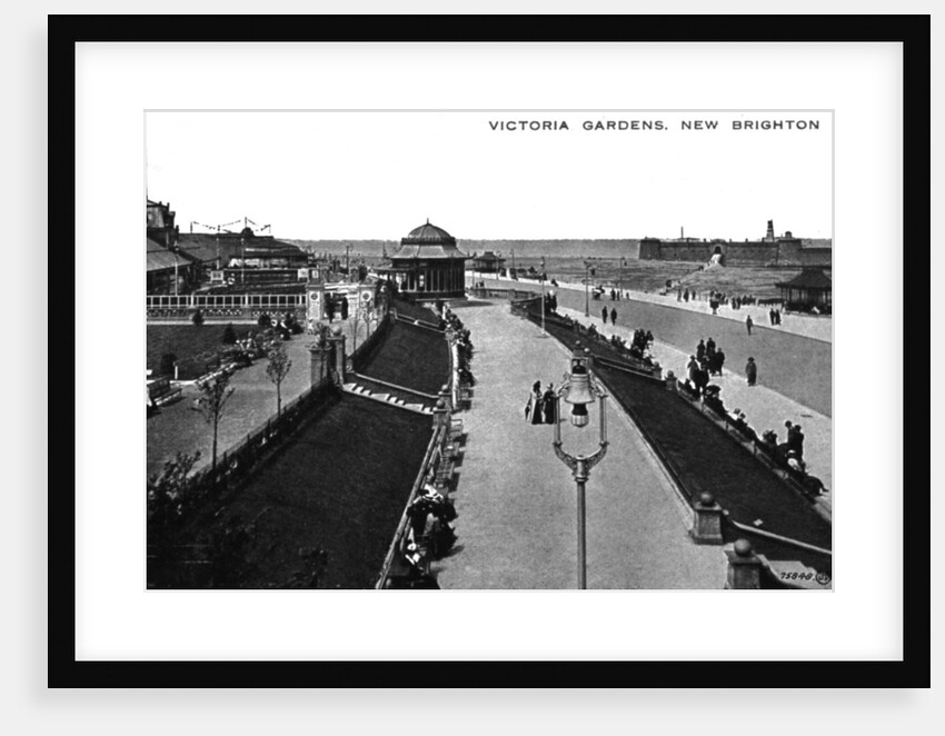 Victoria Gardens, New Brighton, Lancashire by Anonymous