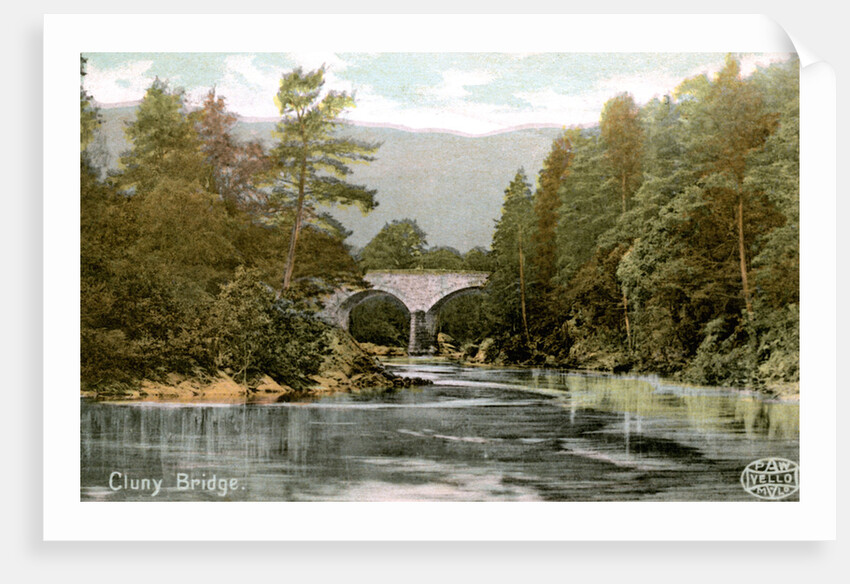 Bridge of Cluny, near Pitlochry, Perthshire, Scotland by Anonymous
