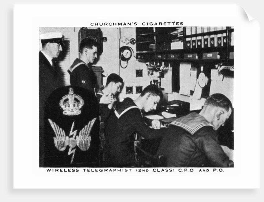 Wireless Telegraphist, (2nd Class), C.P.O and P.O by WA & AC Churchman