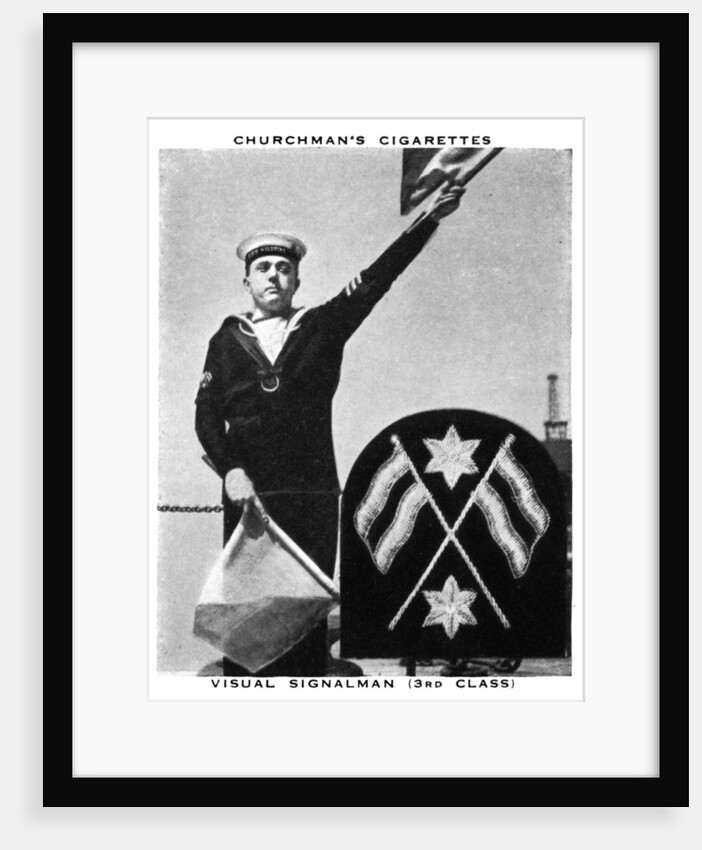 Visual Signalman, (3rd Class) by WA & AC Churchman