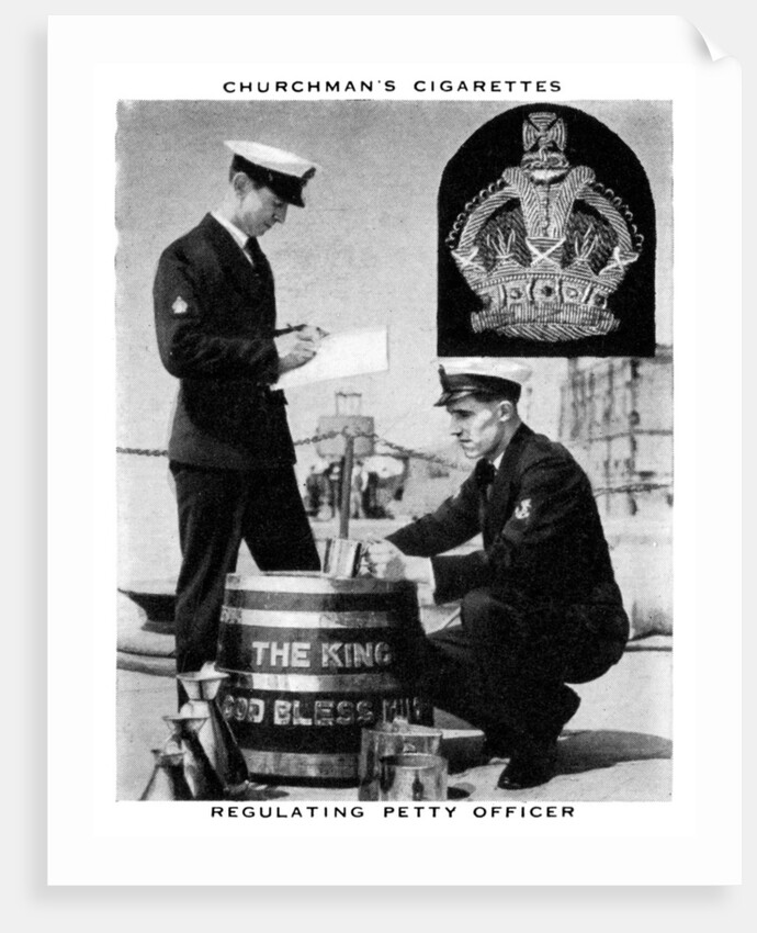 Regulating Petty Officer by WA & AC Churchman
