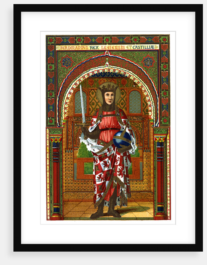 St Ferdinand (Ferdinand III of Castile and Leon) by Anonymous