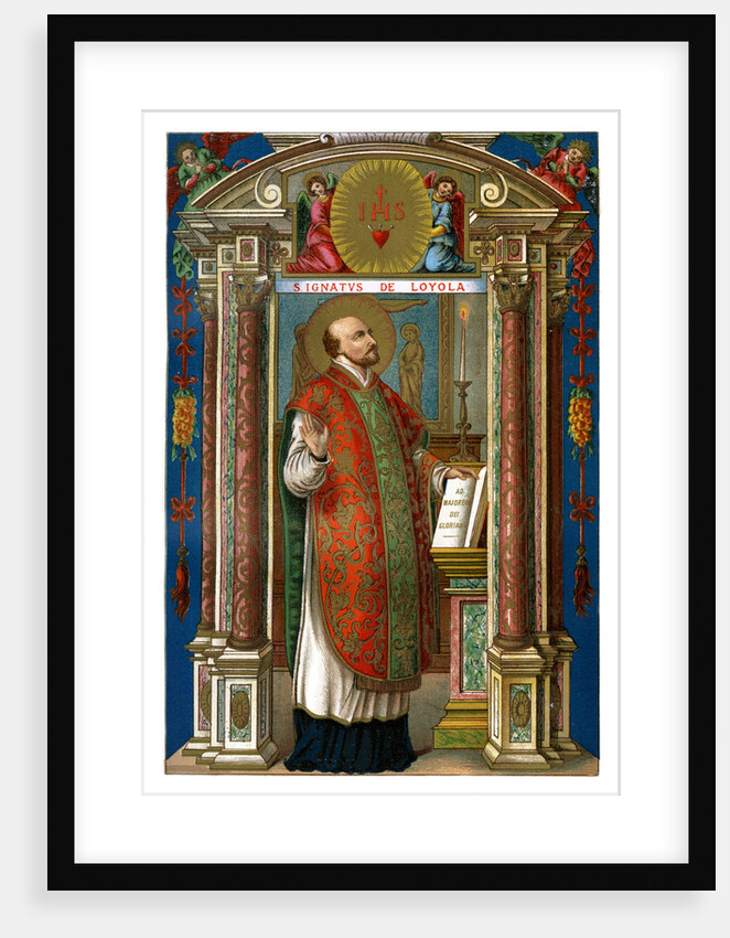 St Ignatius of Loyola by Anonymous
