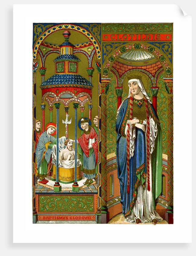 St Clotilda by Anonymous