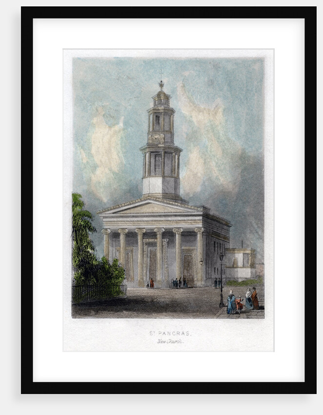 New church, St Pancras, London by Anonymous