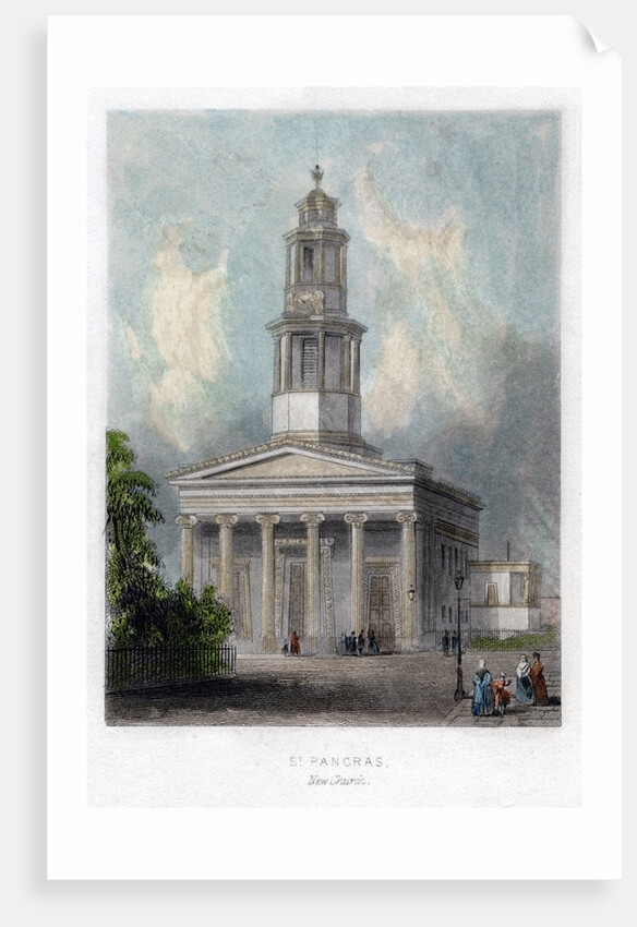 New church, St Pancras, London by Anonymous