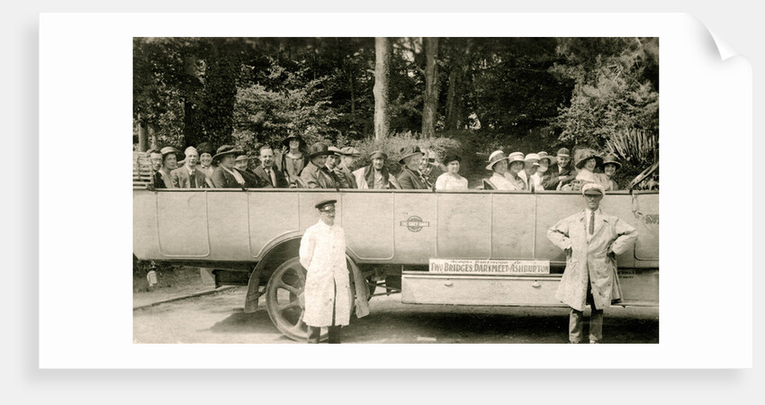 Motor tours to Dartmoor by the Grey Torpedo Cars by Pyne