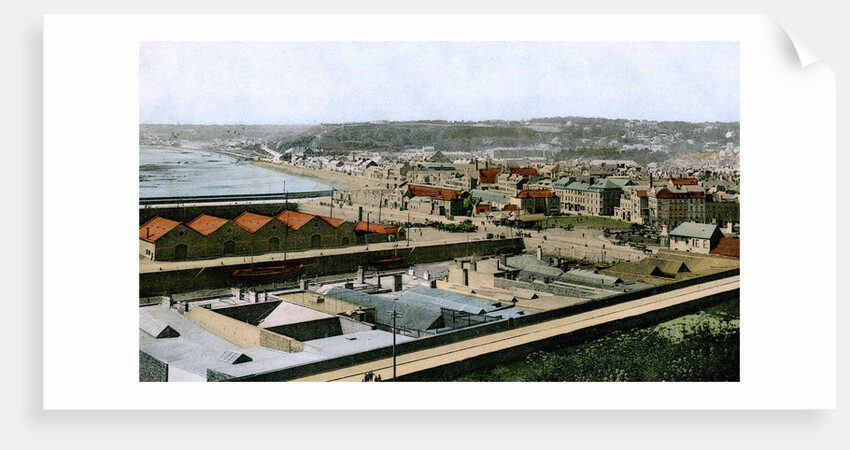 General view of St Helier, Jersey by Anonymous