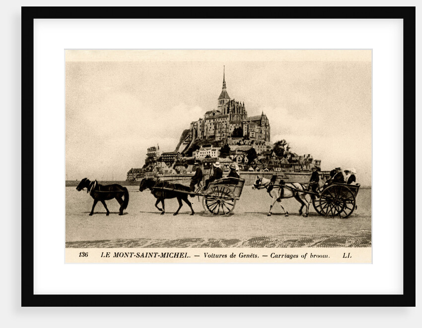 Mont-Saint-Michel, Normandy, France by Anonymous