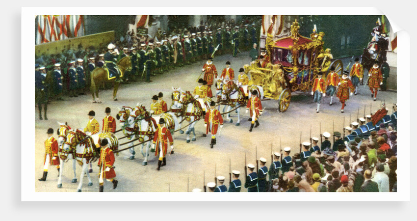 The royal coach by Anonymous