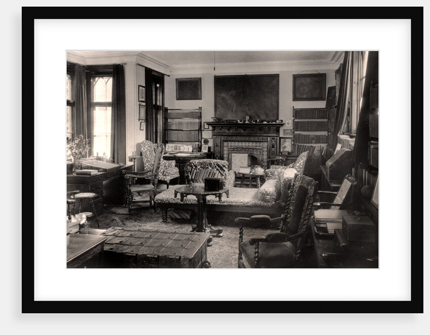 The Poets Study, Farringford House by Anonymous