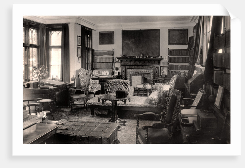 The Poets Study, Farringford House by Anonymous