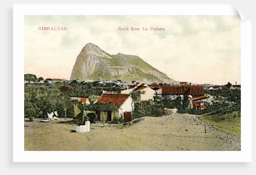 Rock from La Pedrera, Gibraltar by Anonymous