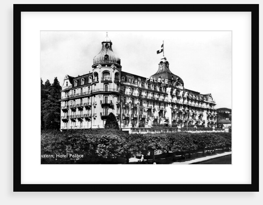 The Palace Hotel, Lucerne, Switzerland by Anonymous