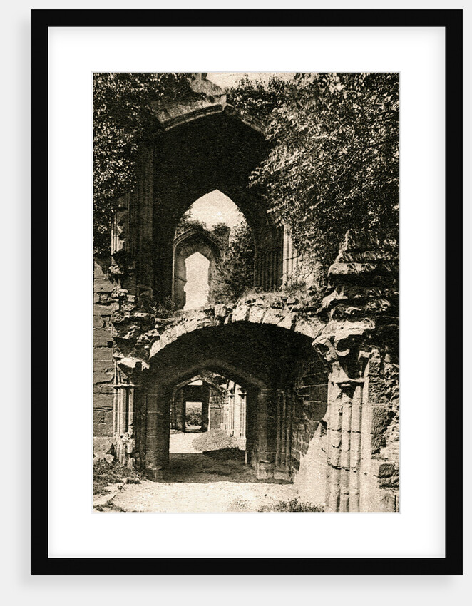 Entrance to the banqueting hall, Kenilworth Castle, Warwickshire by Anonymous