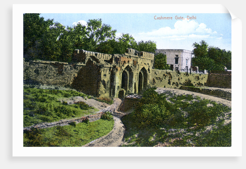 Cashmere Gate, Delhi, India by Anonymous