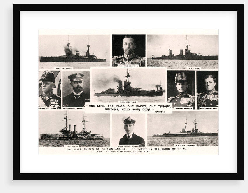 One Life, One Flag, One Fleet, One Throne, Britons, Hold Your Own! by Anonymous