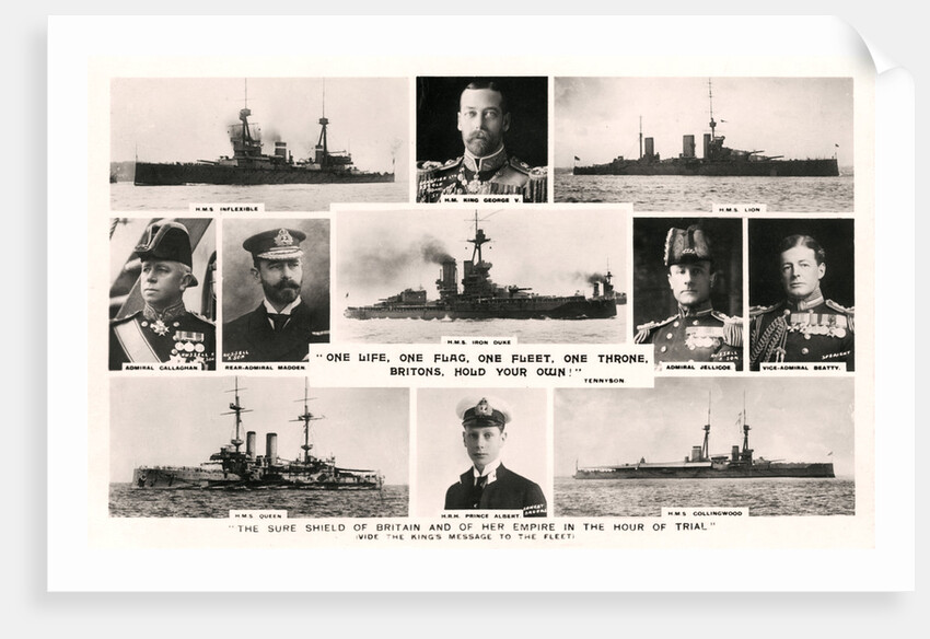 One Life, One Flag, One Fleet, One Throne, Britons, Hold Your Own! by Anonymous