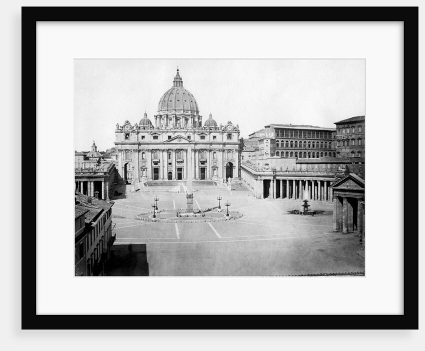 St Peter's Square, Rome by Anonymous