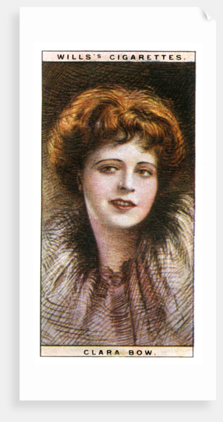 Clara Bow (1905-1965), American actress and sex symbol by WD & HO Wills