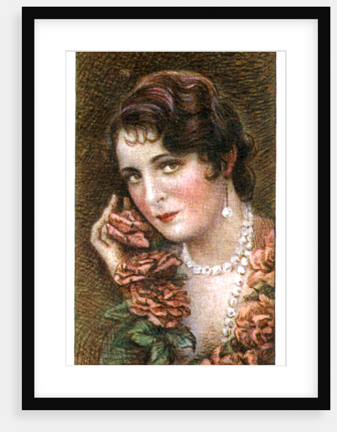 Billie Dove (1903-1997), American actress by WD & HO Wills
