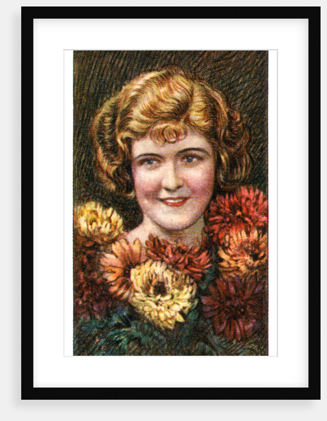 Laura la Plante (1904-1996), American actress by WD & HO Wills