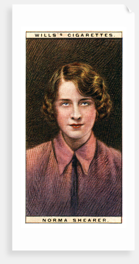 Norma Shearer (1902-1983), Academy Award-winning Canadian-American actress by WD & HO Wills