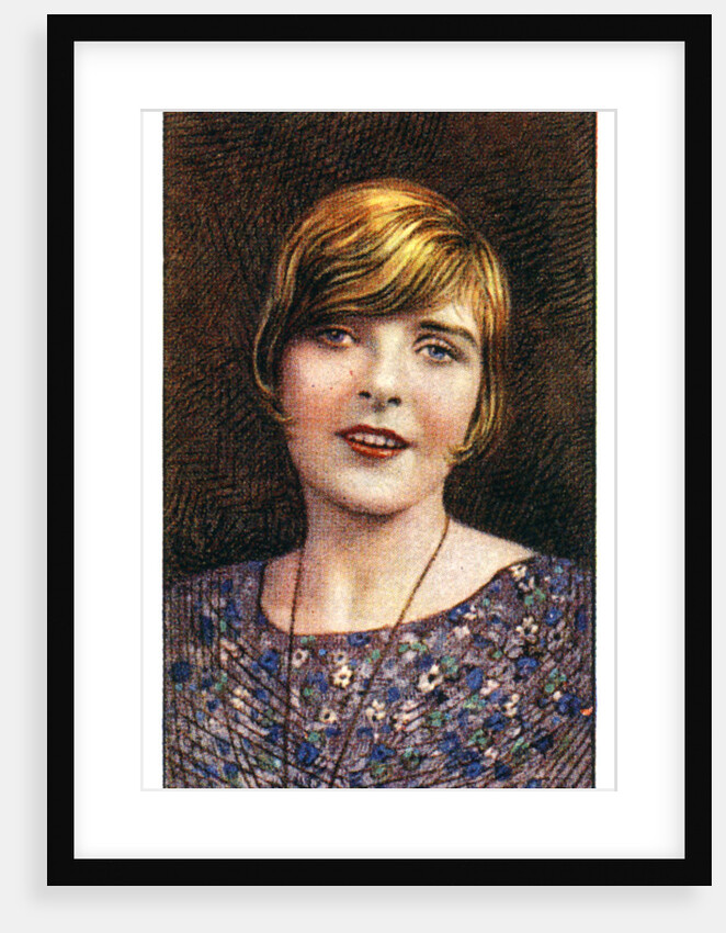 Blanche Sweet (1896-1986), American actress by WD & HO Wills