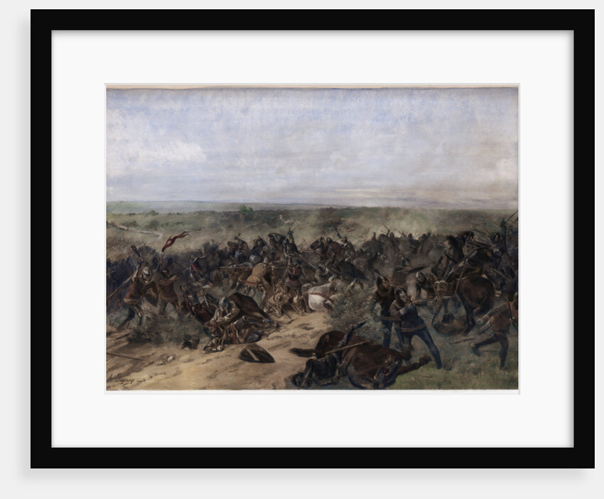 Battle of Crécy by Anonymous