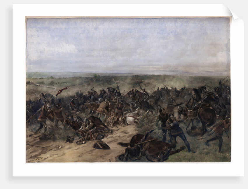 Battle of Crécy by Anonymous