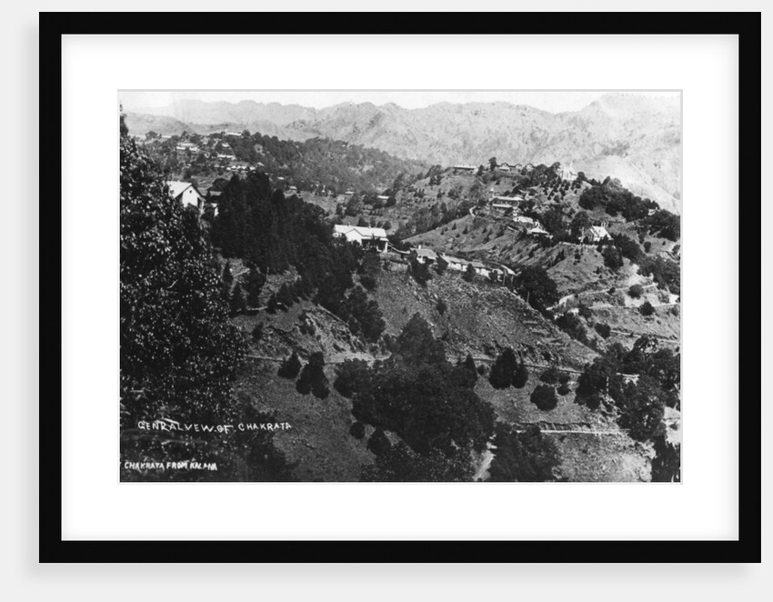 View of Chakrata from Kalana, India by Anonymous