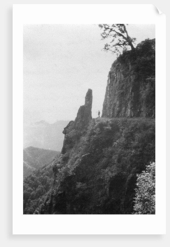Mountains between kalsi and Chakrata, India by Anonymous