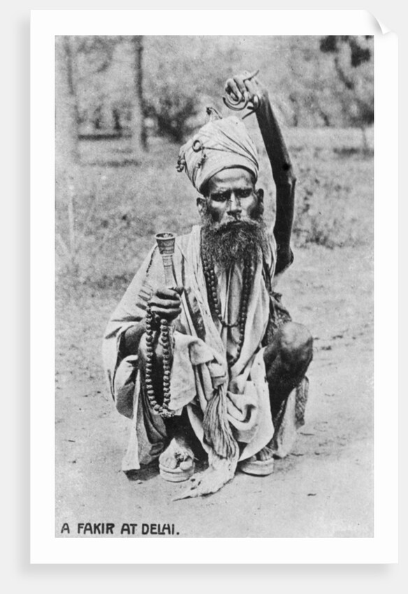 A Fakir at Delhi by Anonymous