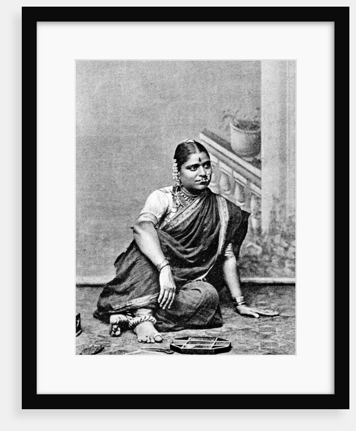 Brahmin woman, India by Anonymous