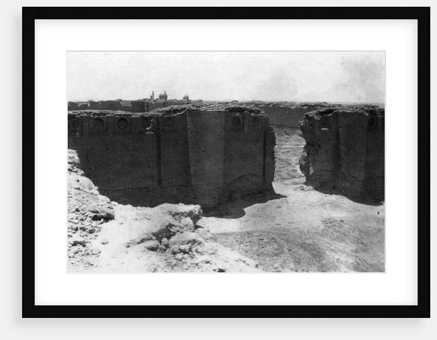 Samarra city from the Malwiya tower, Mesopotamia by Anonymous