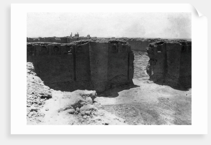 Samarra city from the Malwiya tower, Mesopotamia by Anonymous