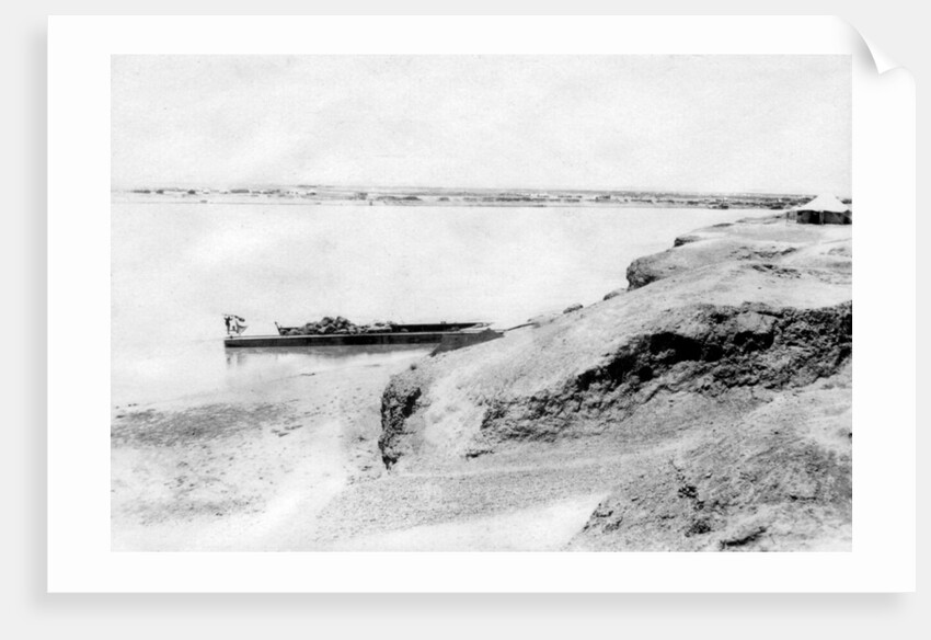 Right bank of the Tigris River and Samarra, Mesopotamia by Anonymous