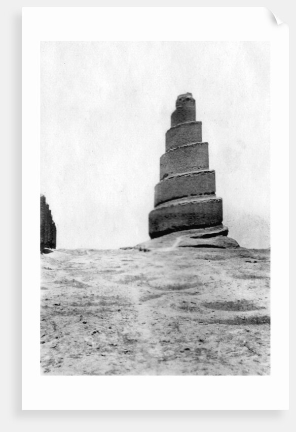 Malwiya tower, Samarra, Mesopotamia by Anonymous