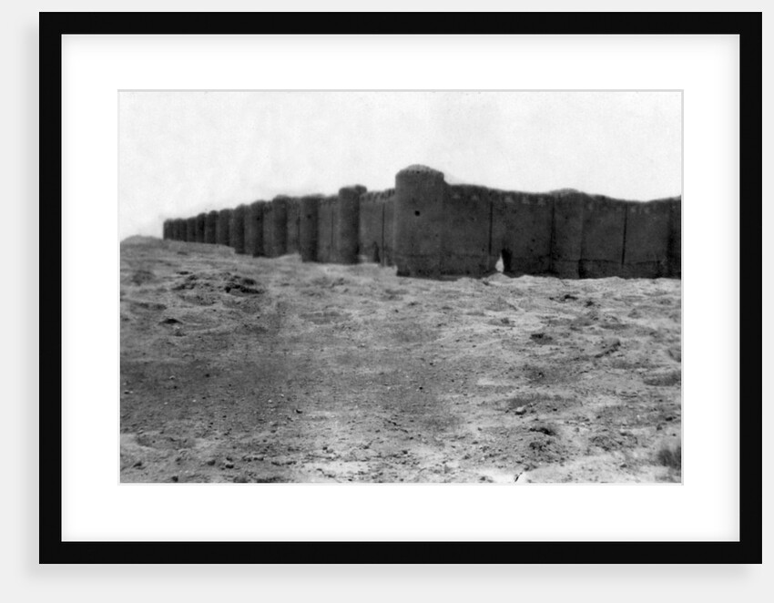City walls, Samarra, Mesopotamia by Anonymous