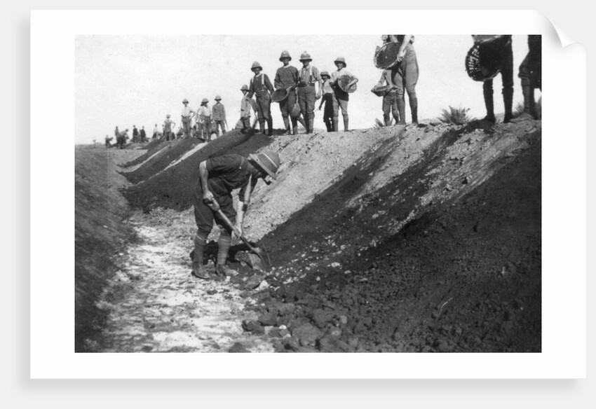 D Company, 1/5 RWR work party, near Baghdad by Anonymous