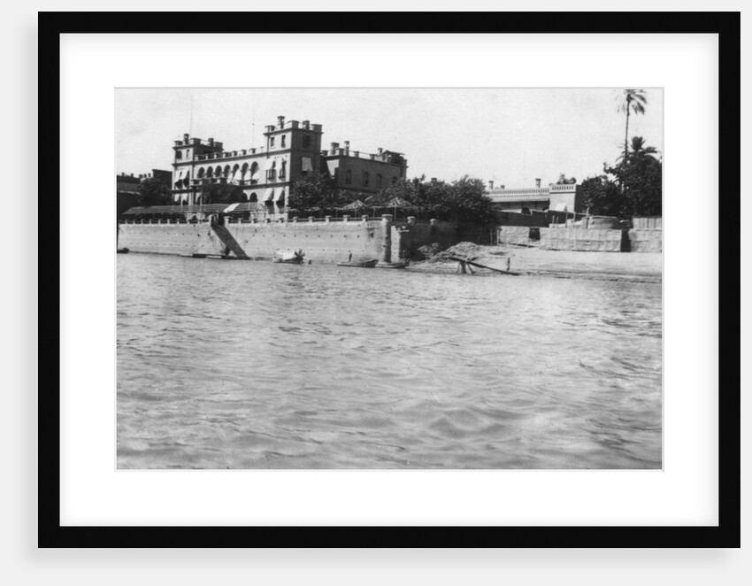 British general headquarters, Baghdad, Mesopotamia, WWI by Anonymous