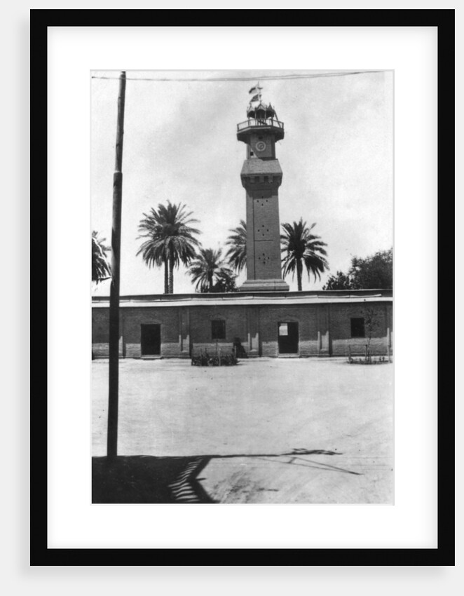 Block tower, 31st British general hospital, Baghdad, Mesopotamia, WWI by Anonymous