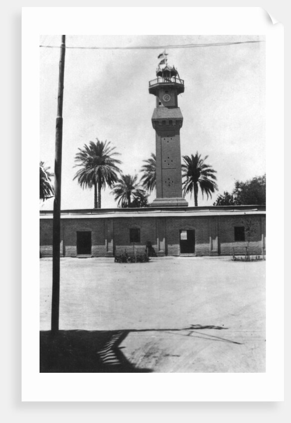Block tower, 31st British general hospital, Baghdad, Mesopotamia, WWI by Anonymous