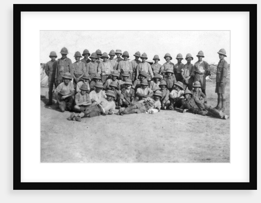 British army C group detachment, Mesopotamia, WWI by Anonymous
