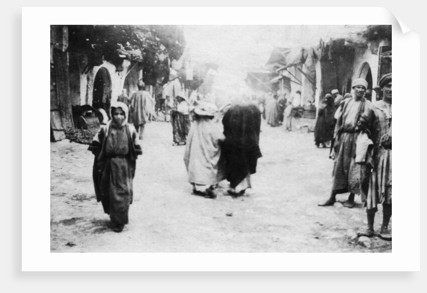 Market, Mosul, Mesopotamia by Anonymous